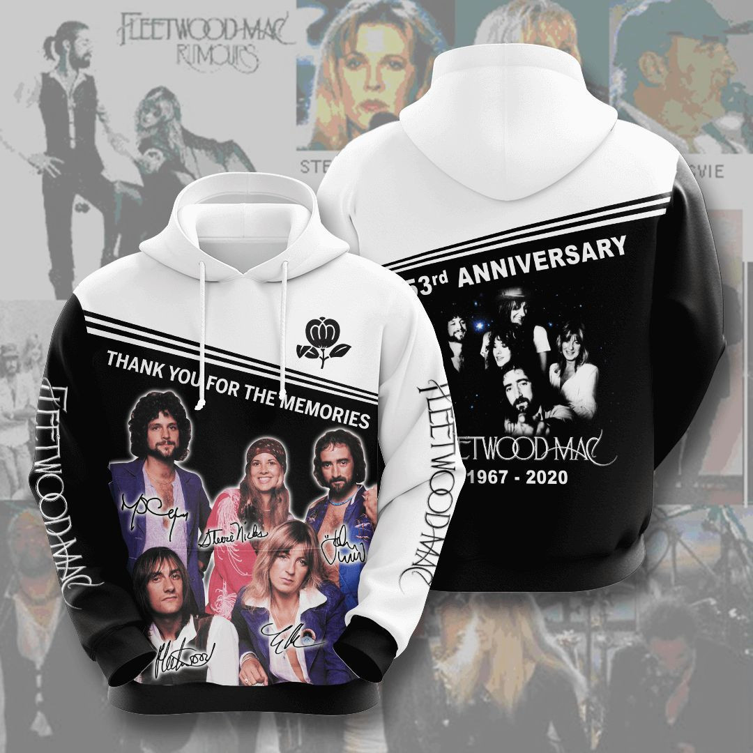 Fleetwood Mac No647 Custom Hoodie 3D All Over Print