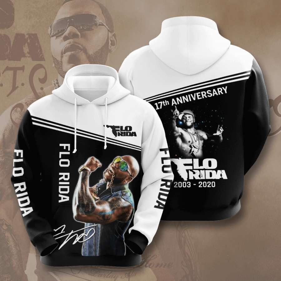 Flo Rida No648 Custom Hoodie 3D All Over Print