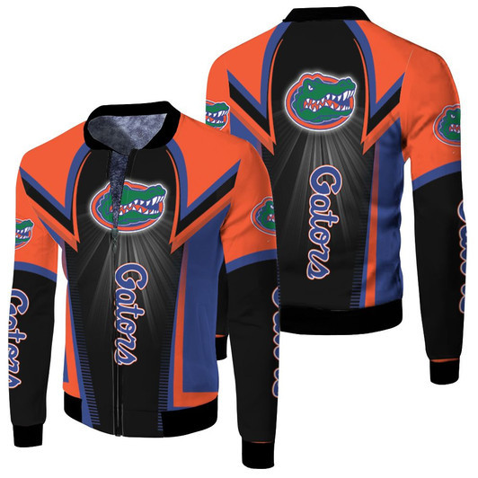 Florida Gators For Gators Fan Fleece Bomber Jacket