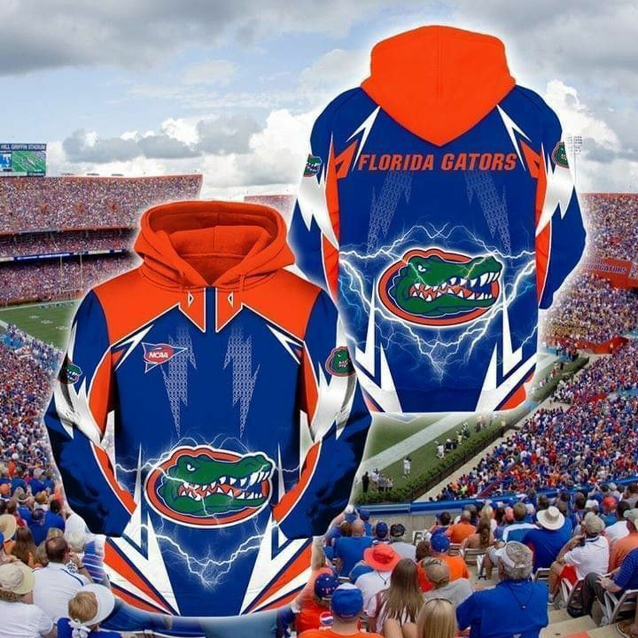 Florida Gators Ncaa Pullover And Zippered Hoodies Custom 3d Bud Light Graphic Printed 3d Hoodie All