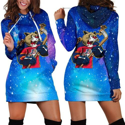 Florida Panthers Hoodie Dress Sweater Dress Sweatshirt Dress 3d All Over Print For Women Hoodie