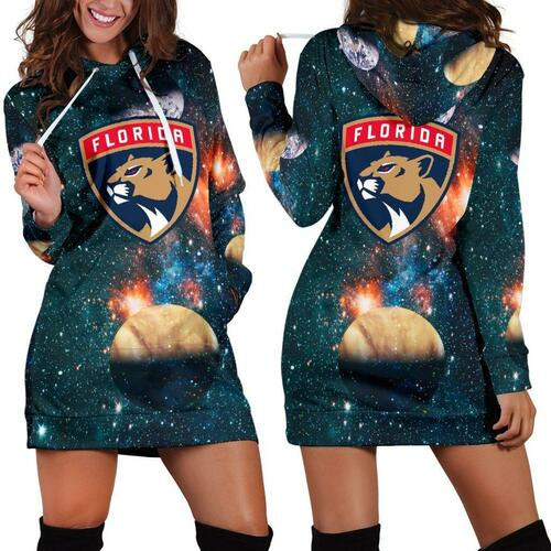 Florida Panthers Hoodie Dress Sweater Dress Sweatshirt Dress 3d All Over Print For Women Hoodie