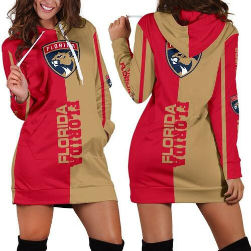 Florida Panthers Hoodie Dress Sweater Dress Sweatshirt Dress 3d All Over Print For Women Hoodie