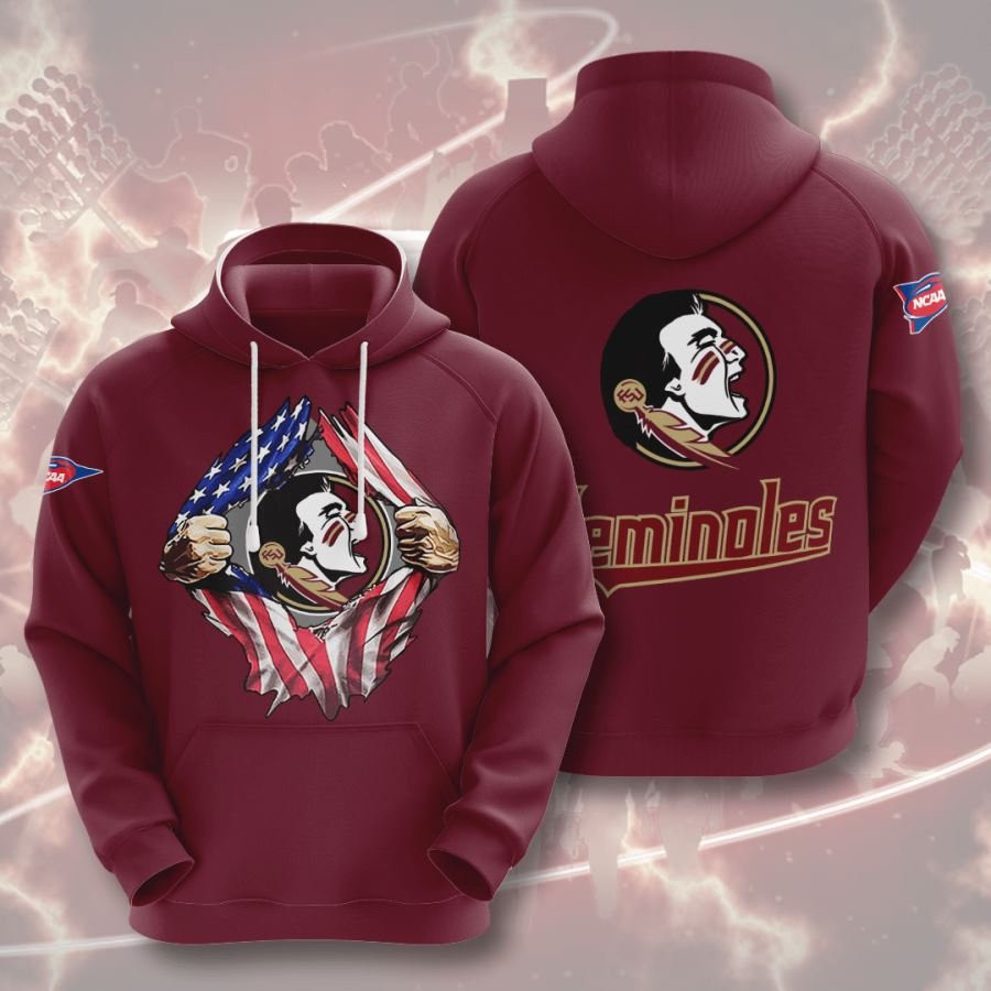 Florida State Seminoles No657 Custom Hoodie 3D