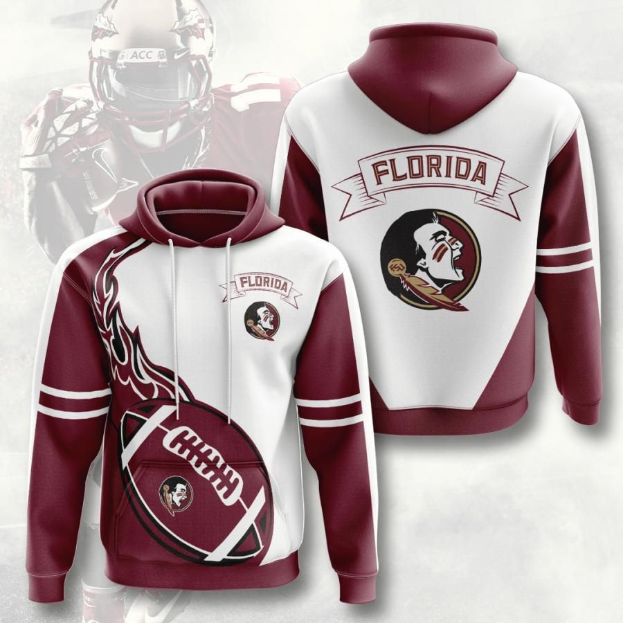Florida State Seminoles No660 Custom Hoodie 3D Size S to 5XL