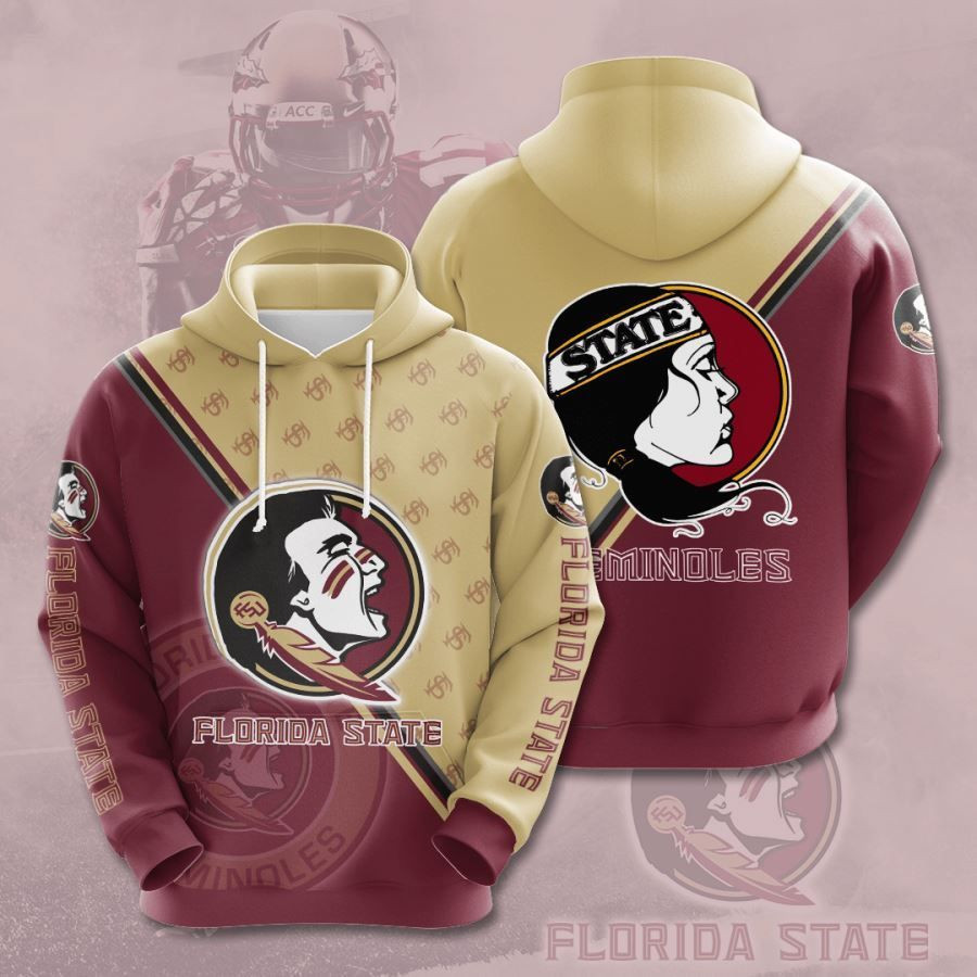 Florida State Seminoles No661 Custom Hoodie 3D All Over Print