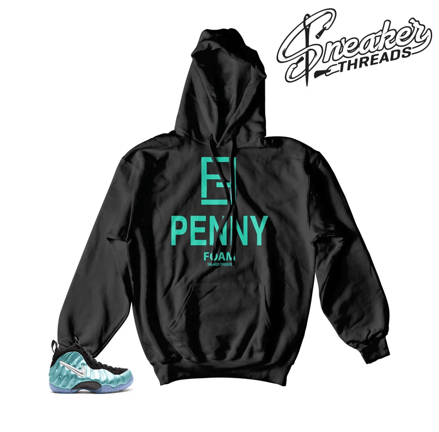 Foamposite Island Green Fancy Foams Hoodie Outfit