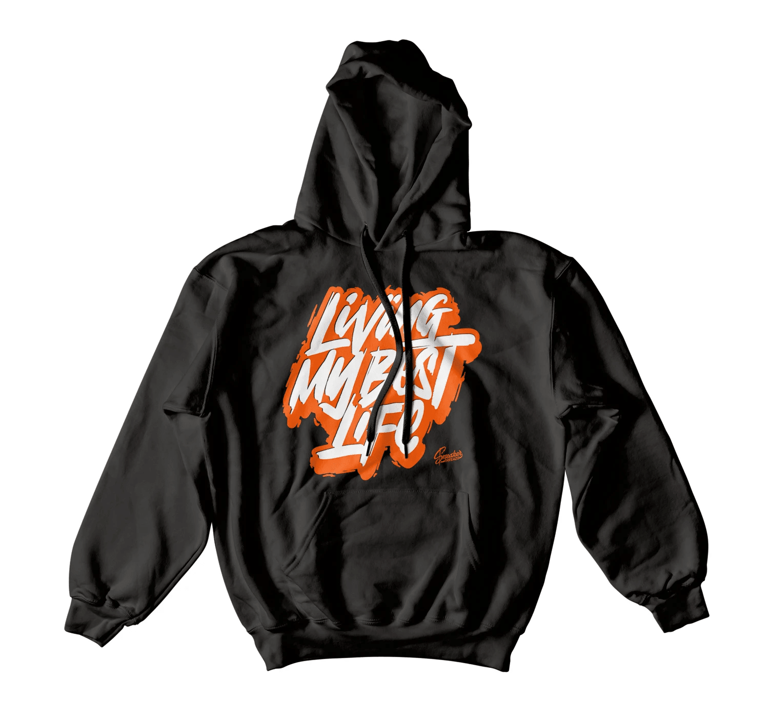 Foamposite Shattered Backboard Living Life Hoodie Outfit