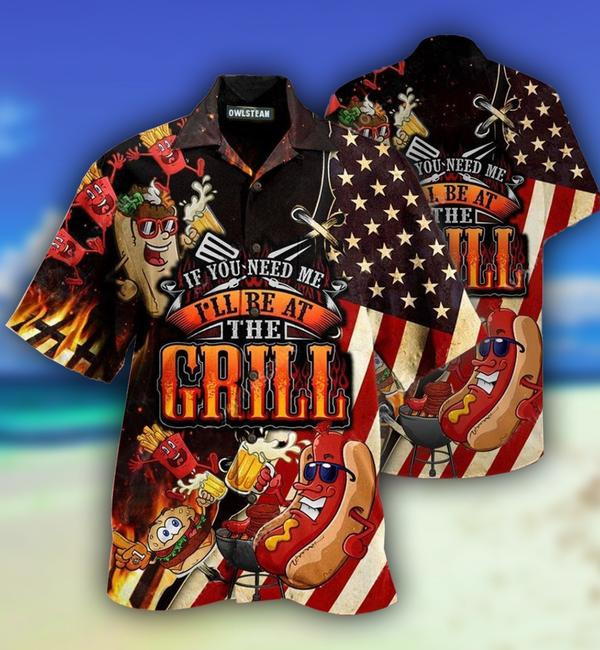 Food Barbecue I Will Be At The Grill Limited Edition - Hawaiian Shirt Hawaiian Shirt For Men