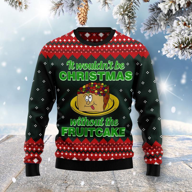 Food Cake Ugly Christmas Sweater Ugly Sweater For Men Women