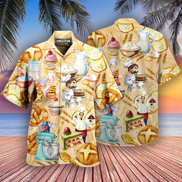 Food Love At First Bite Bakery Edition - Hawaiian Shirt - Hawaiian Shirt For Men