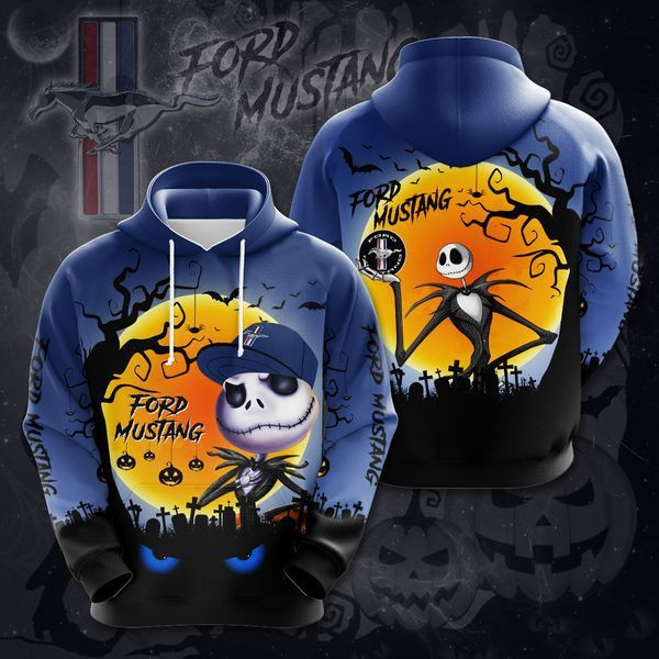 Ford Mustang No666 Custom Hoodie 3D All Over Print