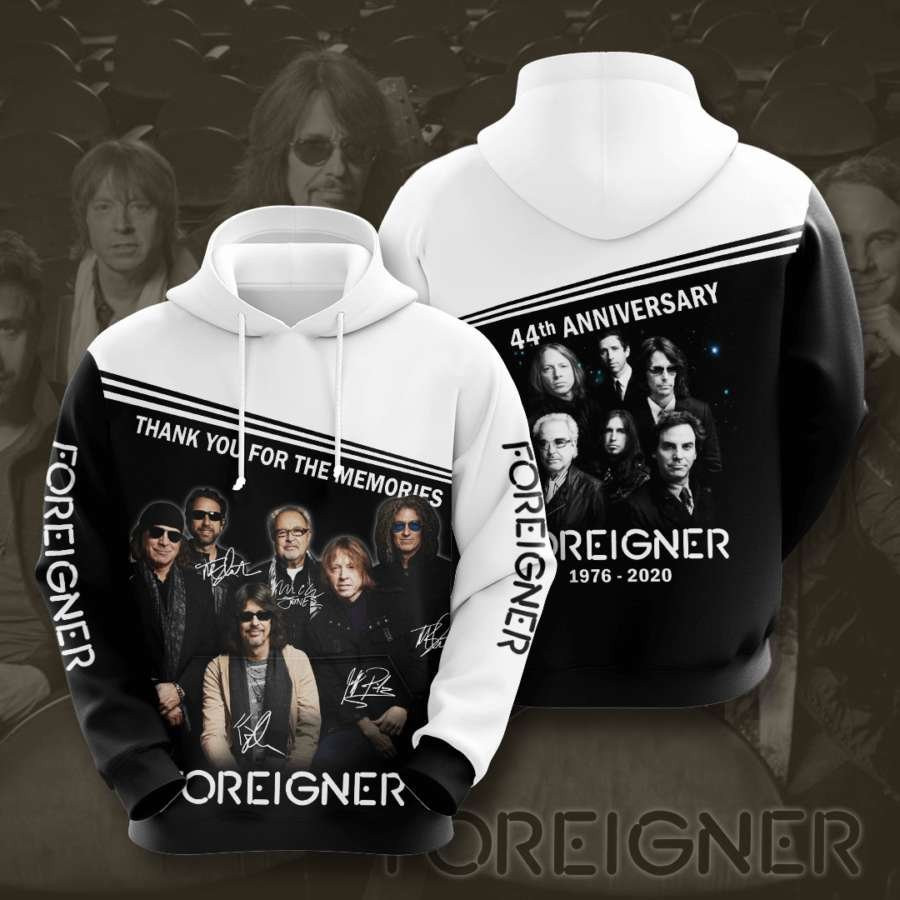 Foreigner No667 Custom Hoodie 3D