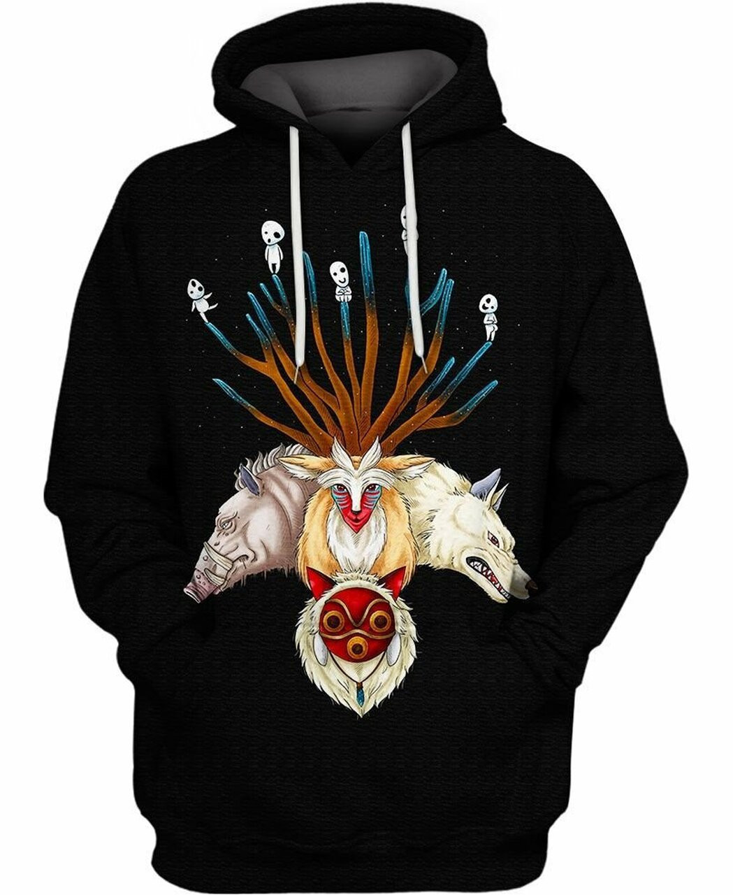 Forest Animals 3d All Print Hoodie