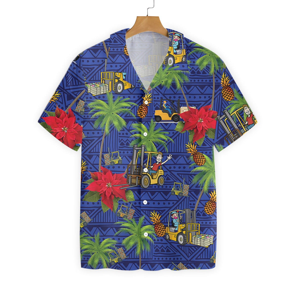 Forklift Life Hawaiian Shirt