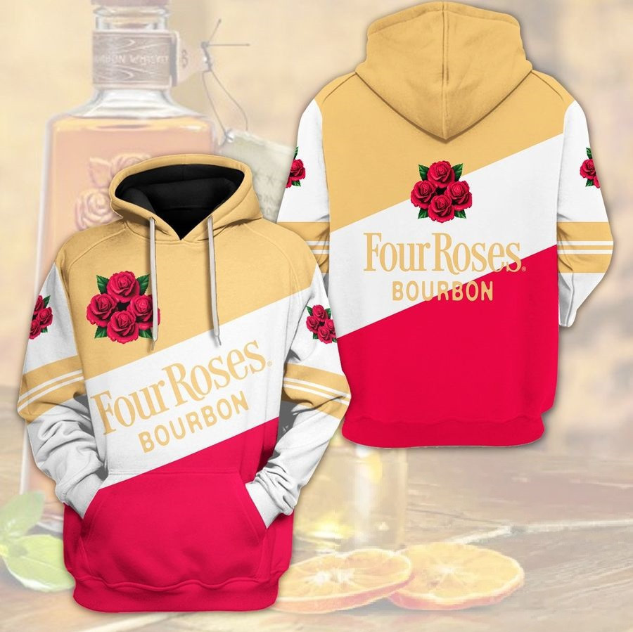 Four Roses Bourbon Premium Hoodie for Men and Women