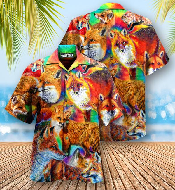 Fox Make Me Happy You Not So Much Edition - Hawaiian Shirt - Hawaiian Shirt For Men