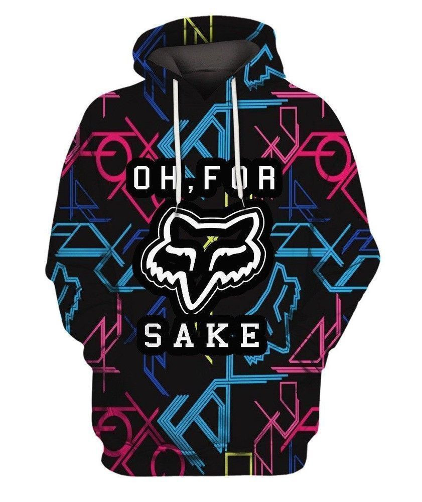 Fox Oh For Sake Pullover And Zip Pered Hoodies Custom 3D Graphic Printed 3D Hoodie All Over Print Hoodie For Men For Women