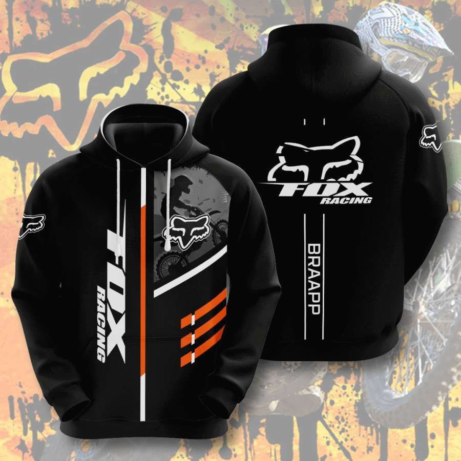 Fox Racing No668 Custom Hoodie 3D All Over Print