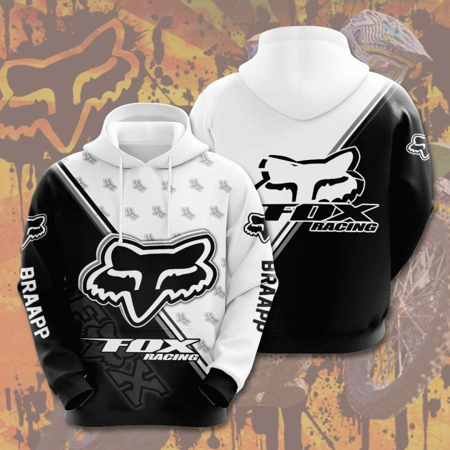 Fox Racing No669 Custom Hoodie 3D