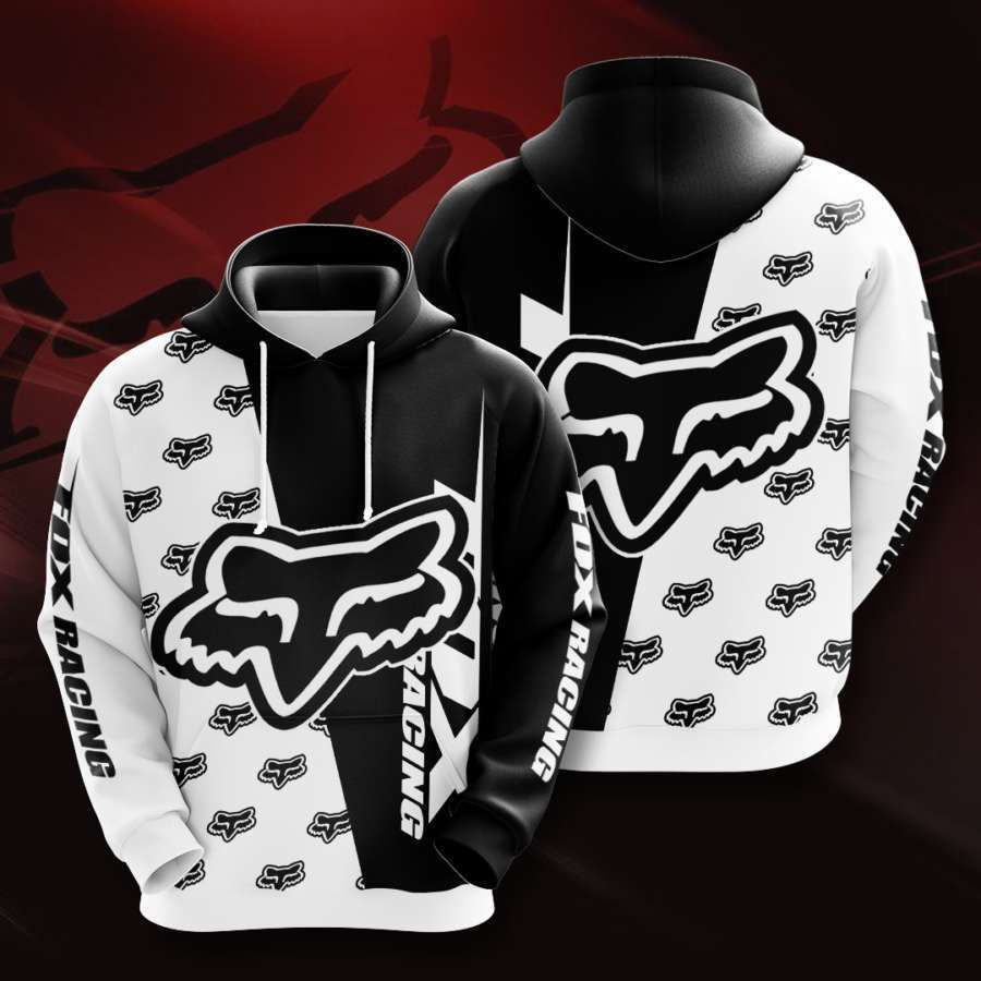 Fox Racing No672 Custom Hoodie 3D All Over Print