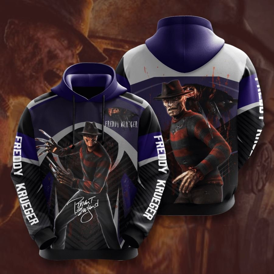 Freddy Krueger No680 Custom Hoodie 3D