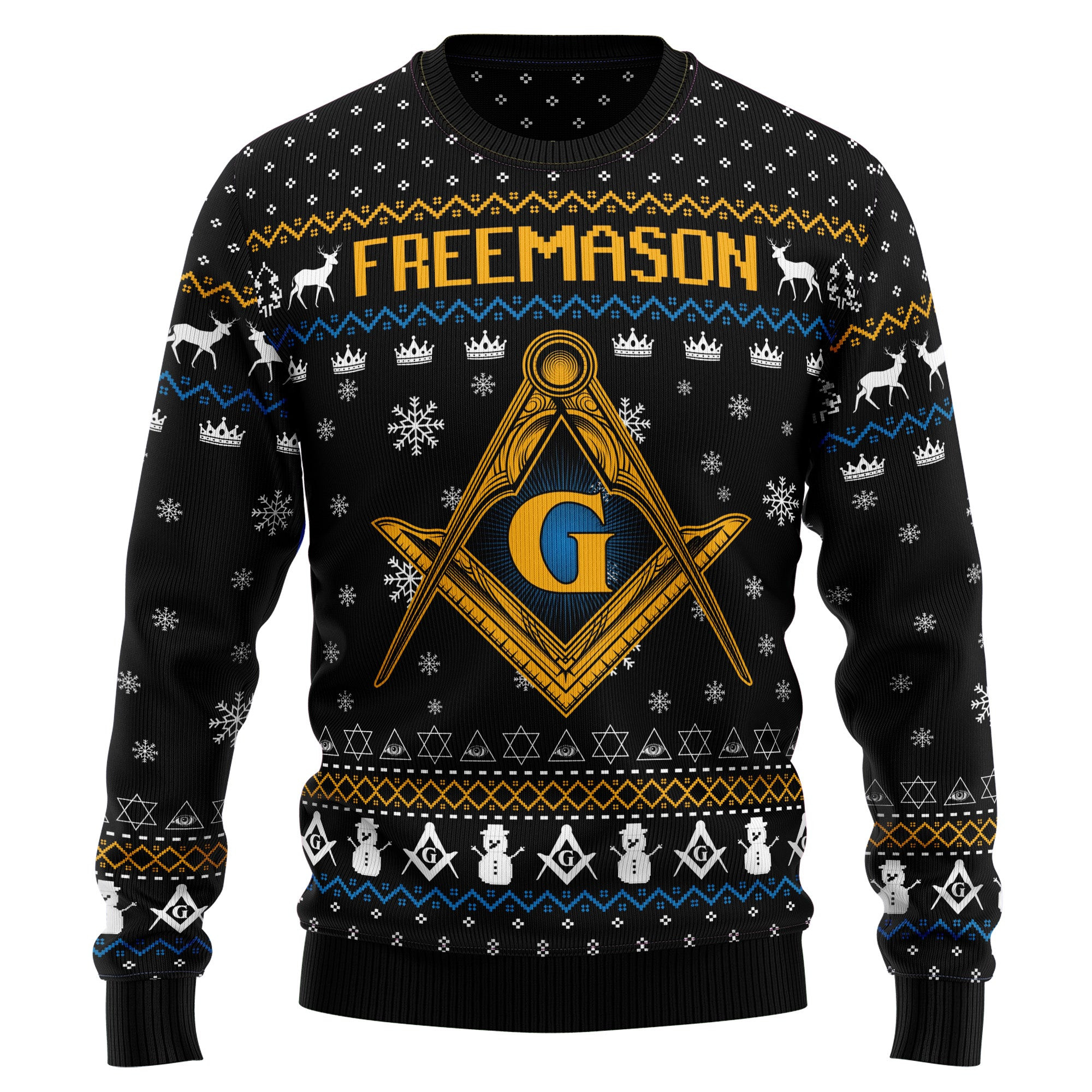 Freemason Ugly Christmas Sweater