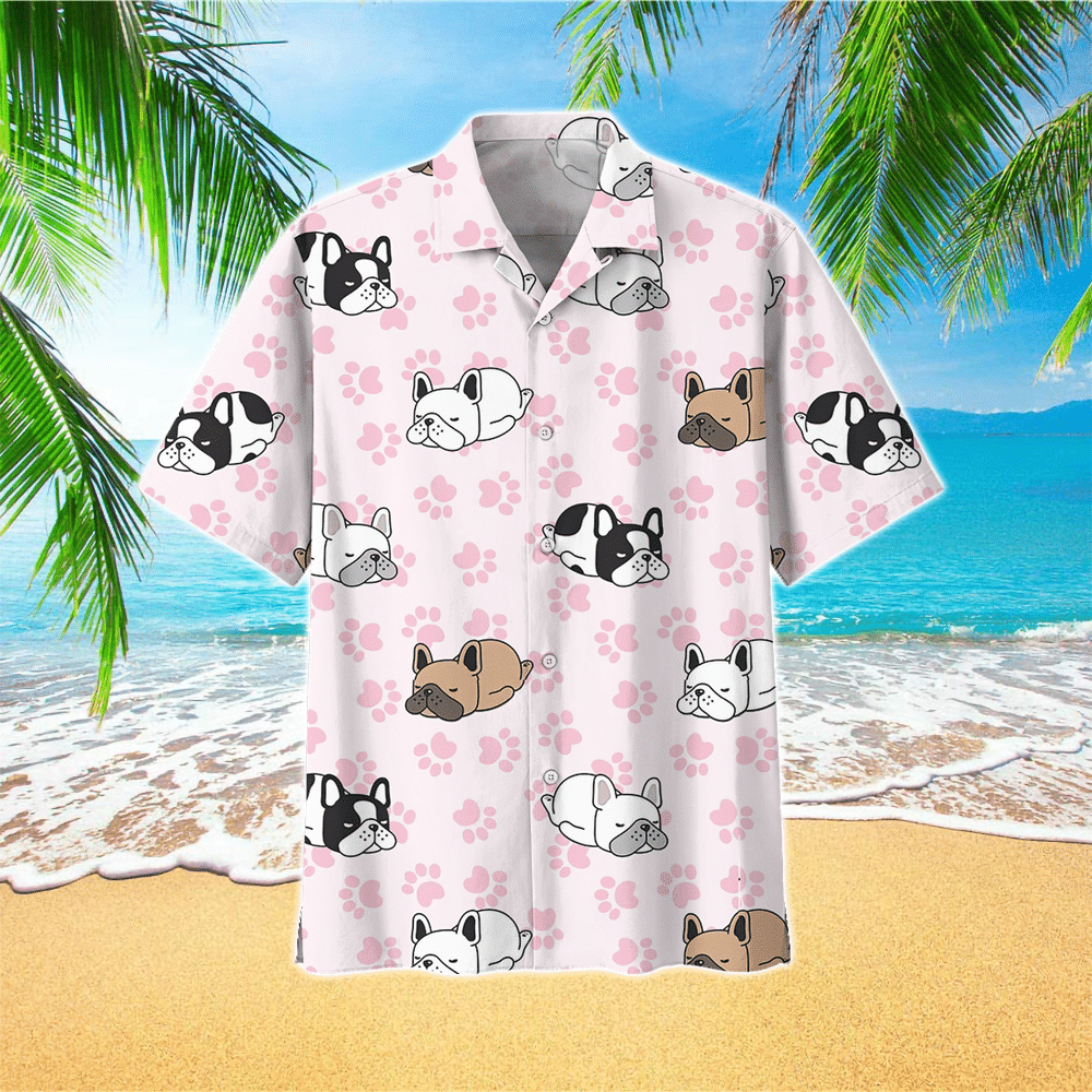 French Bulldog Hawaiian Shirt for Men and Women