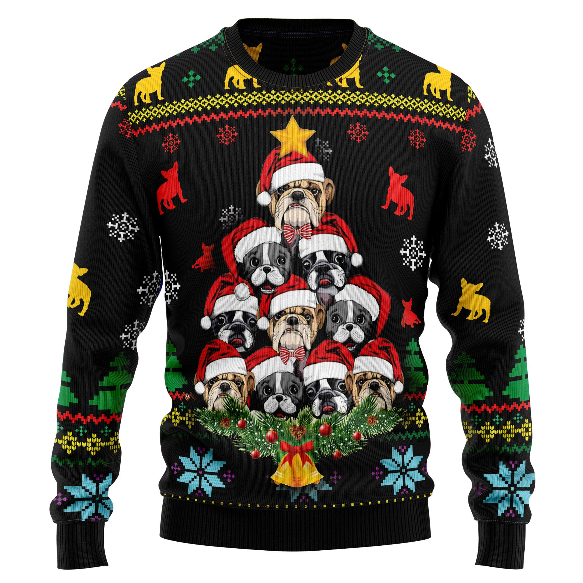 French Bulldog Ugly Christmas Sweater