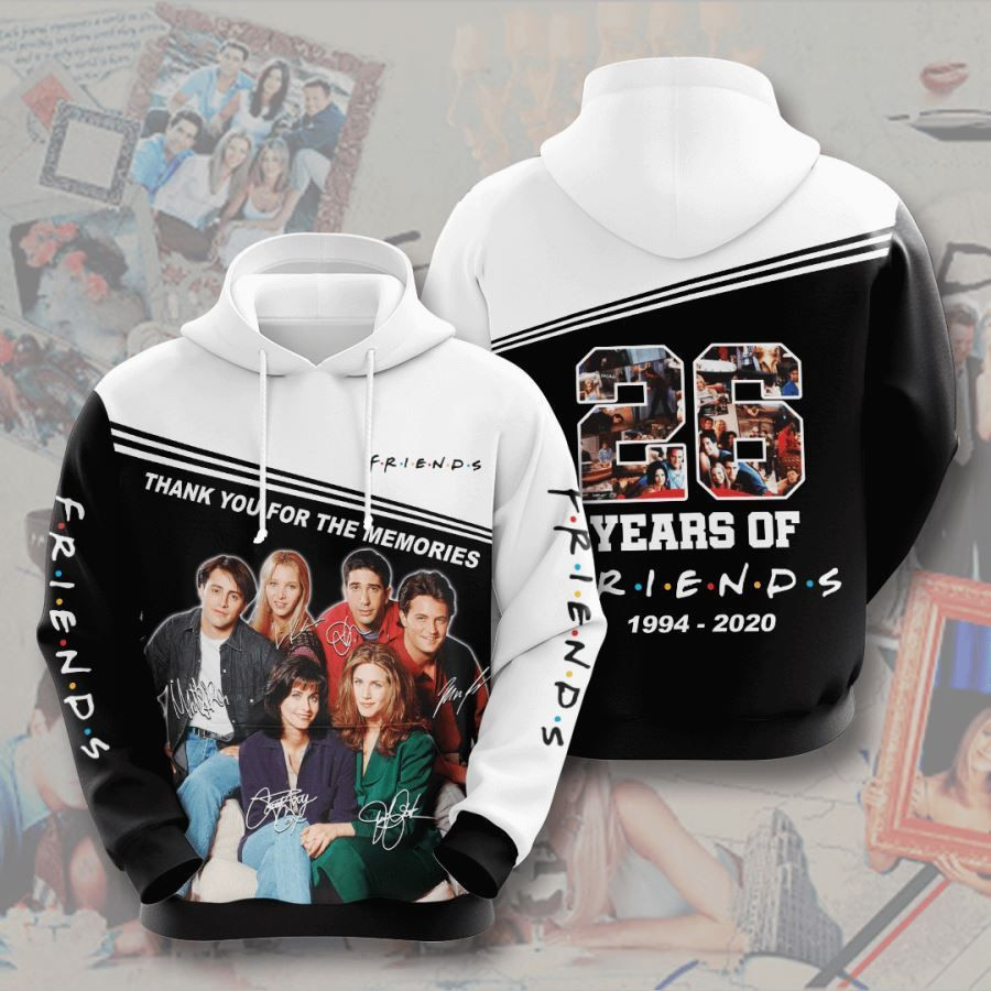 Friends No689 Custom Hoodie 3D All Over Print