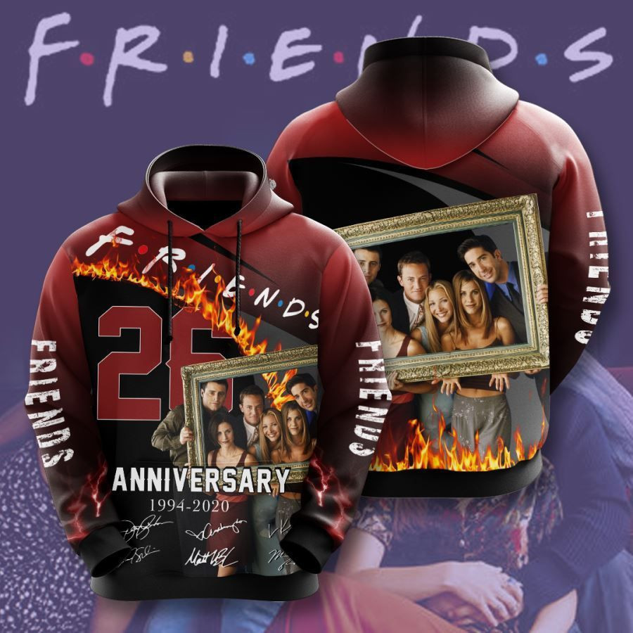 Friends No690 Custom Hoodie 3D All Over Print