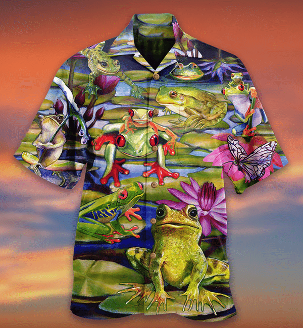 Frog Love Lake Limited Edition - Hawaiian Shirt Hawaiian Shirt For Men, Hawaiian Shirt For Women, Aloha Shirt