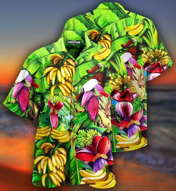 Fruit Banana Tropical Forest Limited Edition - Hawaiian Shirt - Hawaiian Shirt For Men