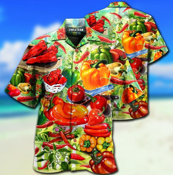 Fruit Bell Pepper And Chili Limited Edition - Hawaiian Shirt Hawaiian Shirt For Men