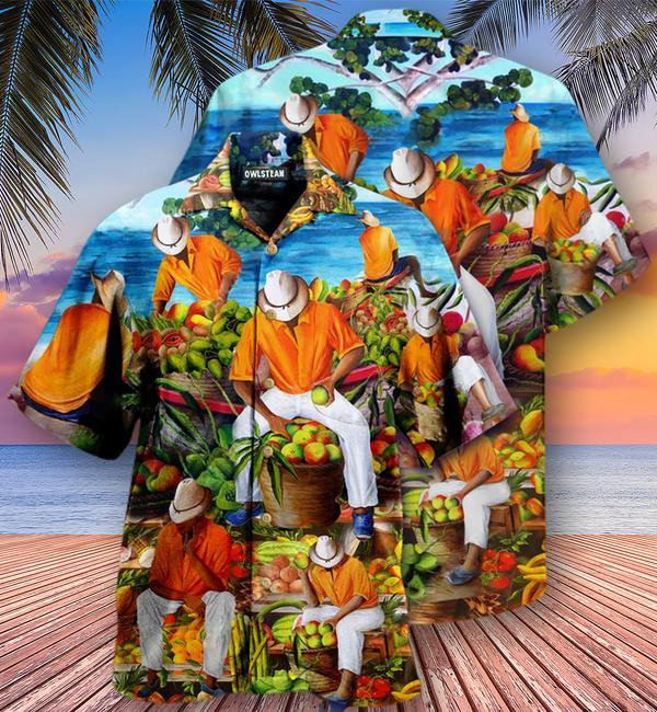 Fruit Enjoy Tropical Vibes Edition - Hawaiian Shirt - Hawaiian Shirt For Men