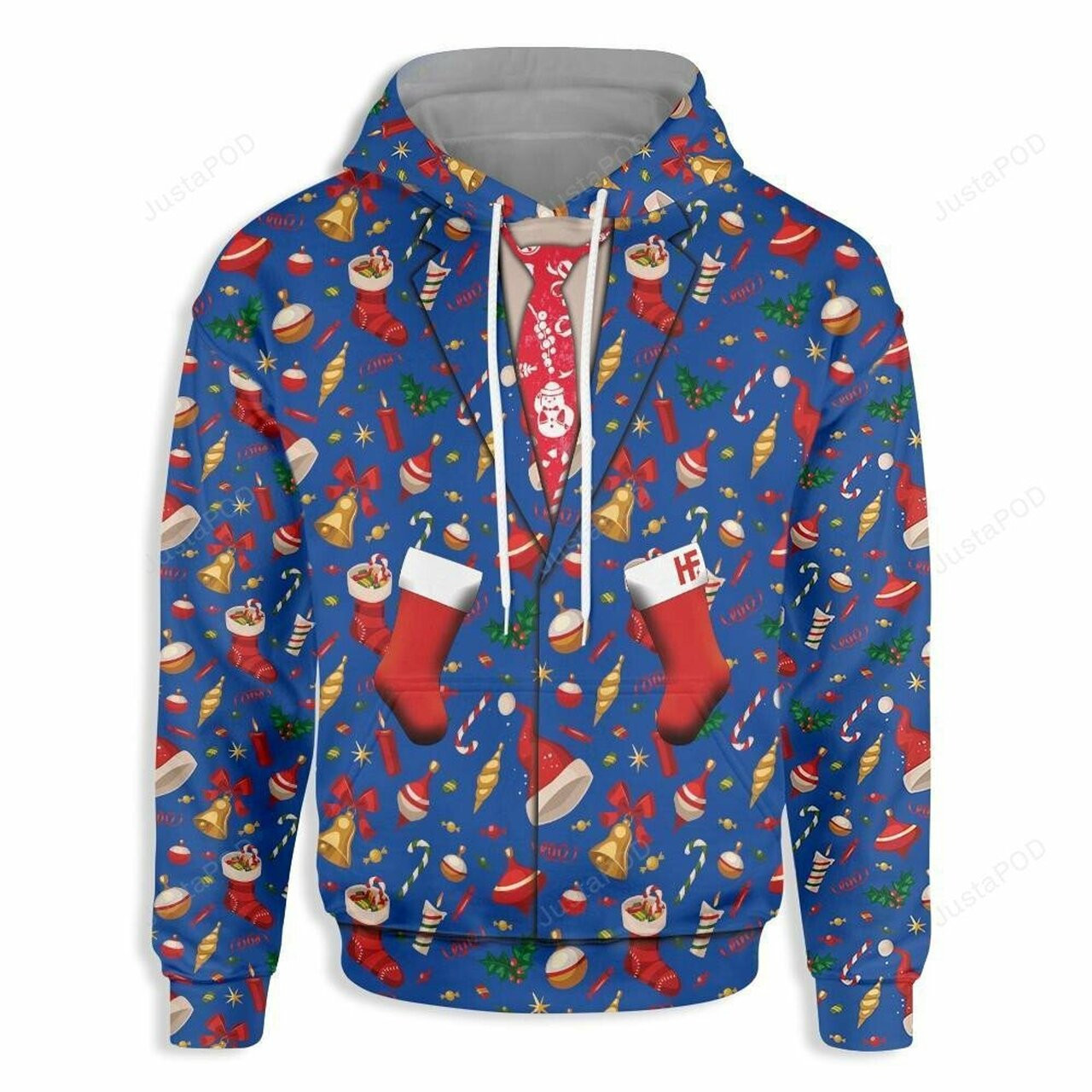 Funny Christmas Costume 3d All Print Hoodie