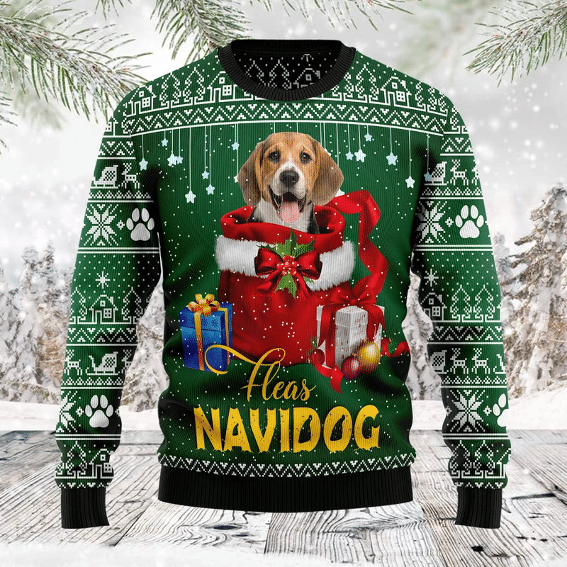 Funny Christmas Gift Beagle Ugly Christmas Sweater Ugly Sweater For Men Women