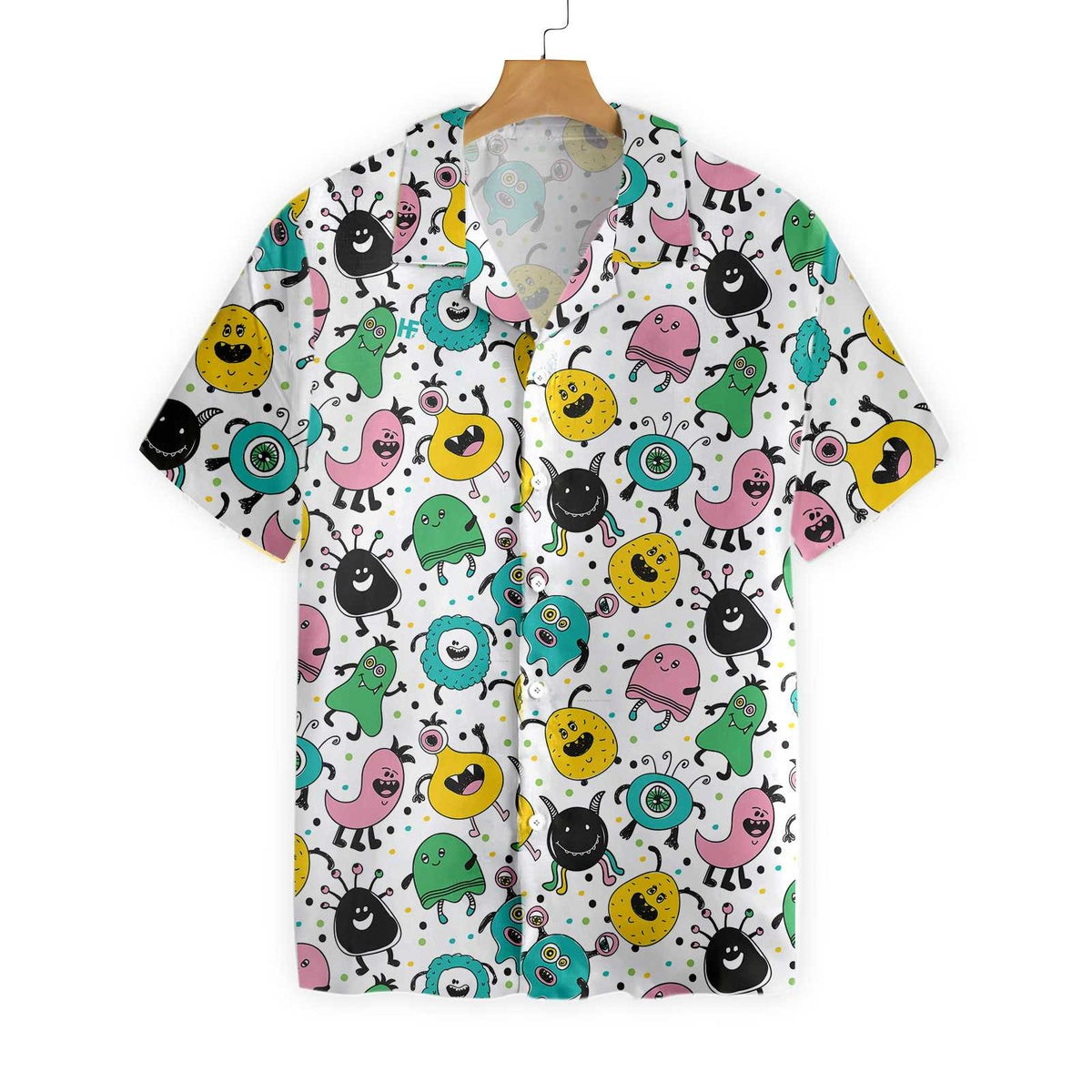 Funny Monsters Hawaiian Shirt