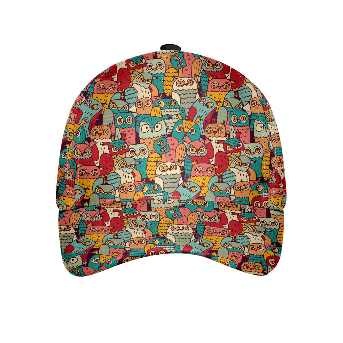 Funny Owls Bird Pattern Classic Cap