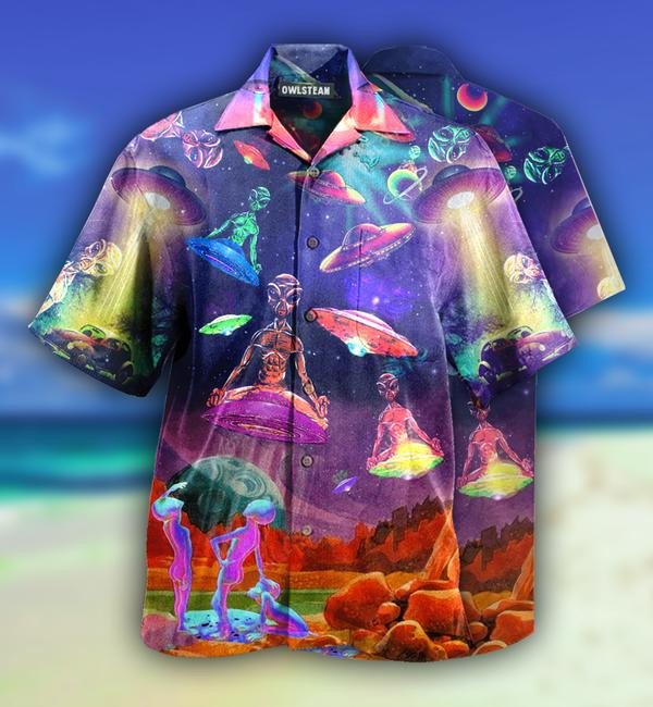 Galaxy Alien Awesome Ufo Limited Edition - Hawaiian Shirt Hawaiian Shirt For Men