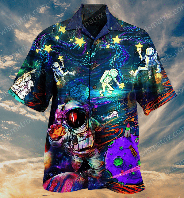 Galaxy Amazing Astronauts In The Galaxy Limited Edition - Hawaiian Shirt - Hawaiian Shirt For Men