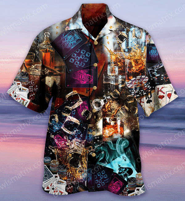 Gambling Enjoy Life With Gambling Limited - Hawaiian Shirt - Hawaiian Shirt For Men