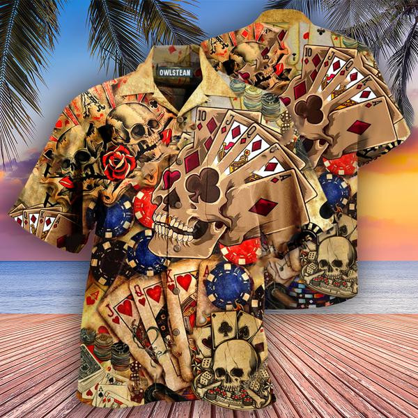 Gambling Life Is Like A Poker Game Edition - Hawaiian Shirt - Hawaiian Shirt For Men