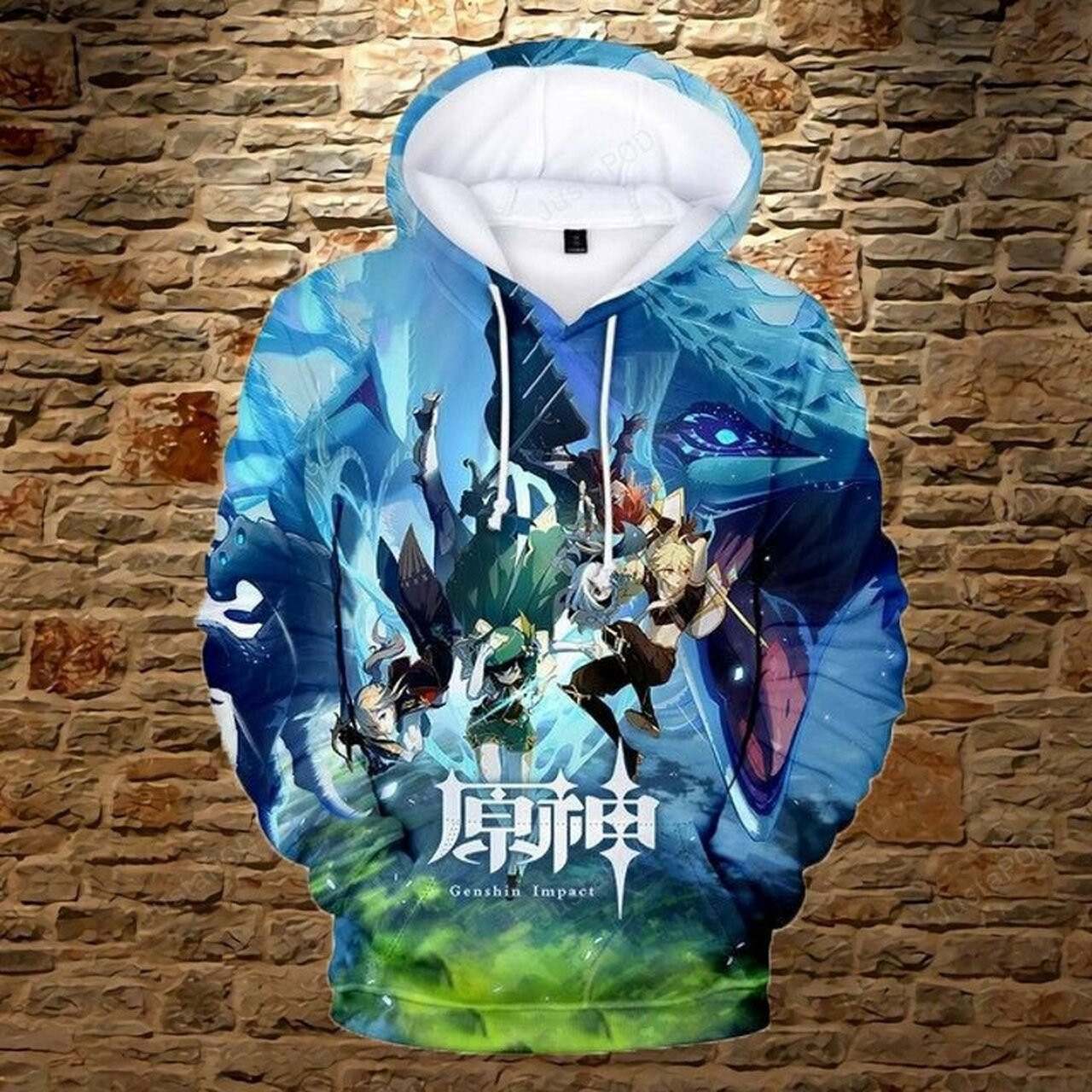 Game Genshin Impact 3d All Over Print Hoodie