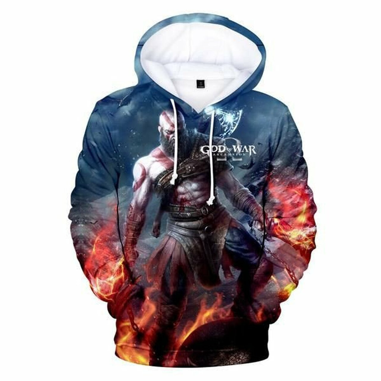 Game God Of War 3d All Over Print Hoodie