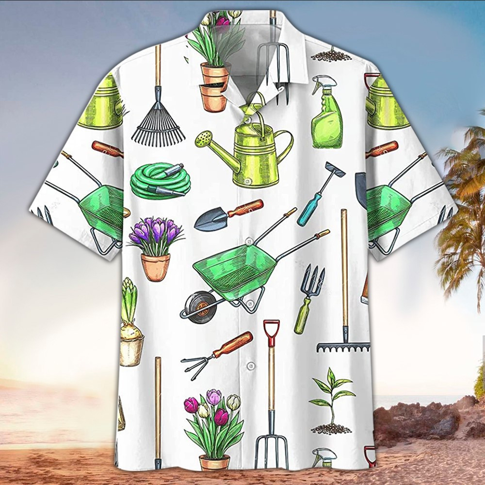 Gardening Aloha Shirt Hawaiian Shirt For Gardening Lovers Shirt For Men and Women