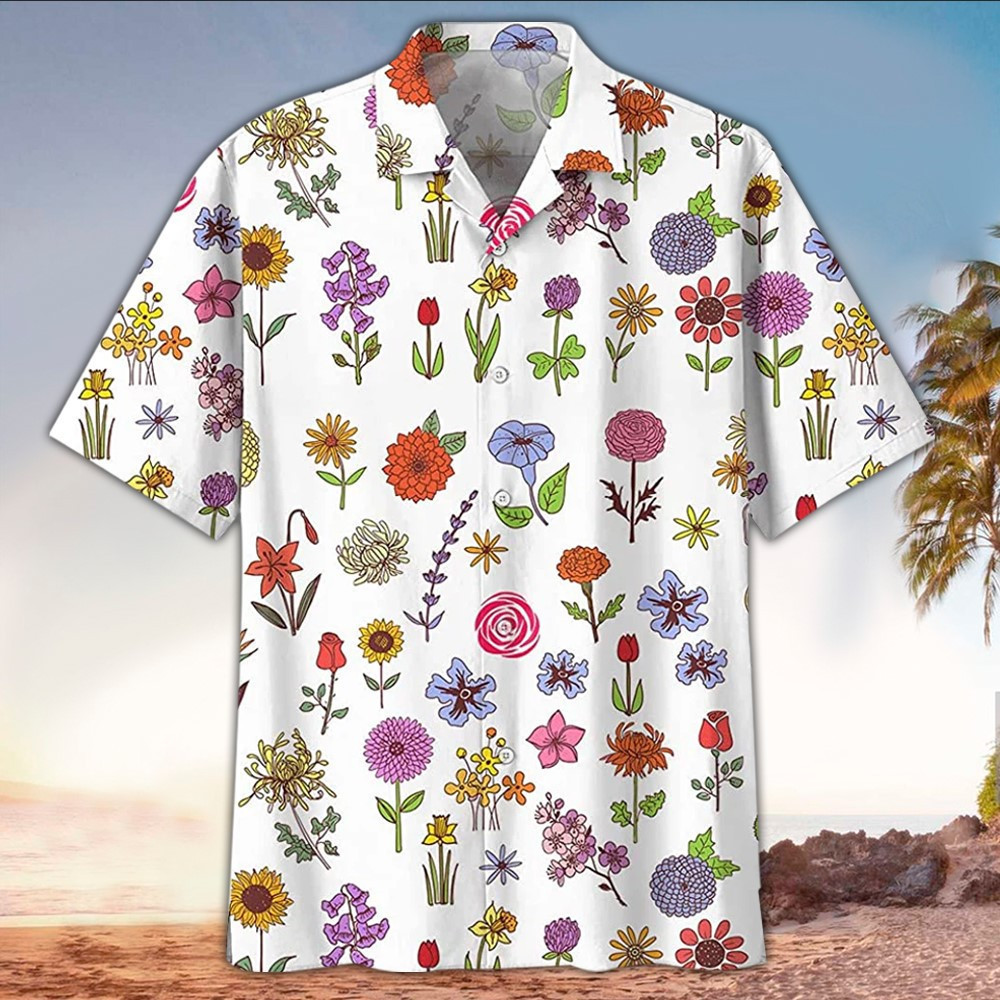 Gardening Hawaiian Shirt Gardening Button Up Shirt For Men and Women