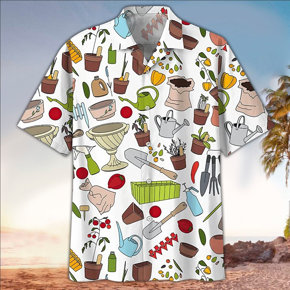 Gardening Hawaiian Shirt Gardening Lover Gifts Shirt For Men and Women