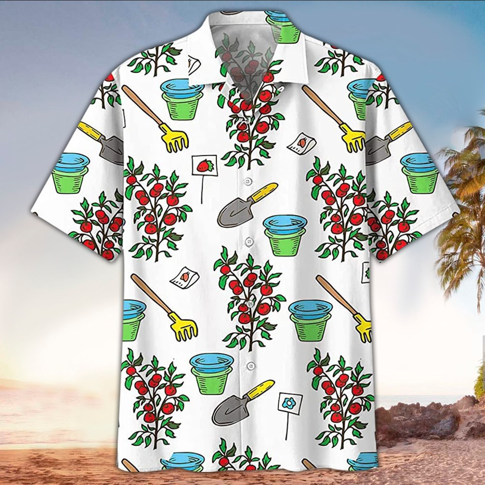 Gardening Hawaiian Shirt Gardening Lover Gifts Shirt For Men and Women