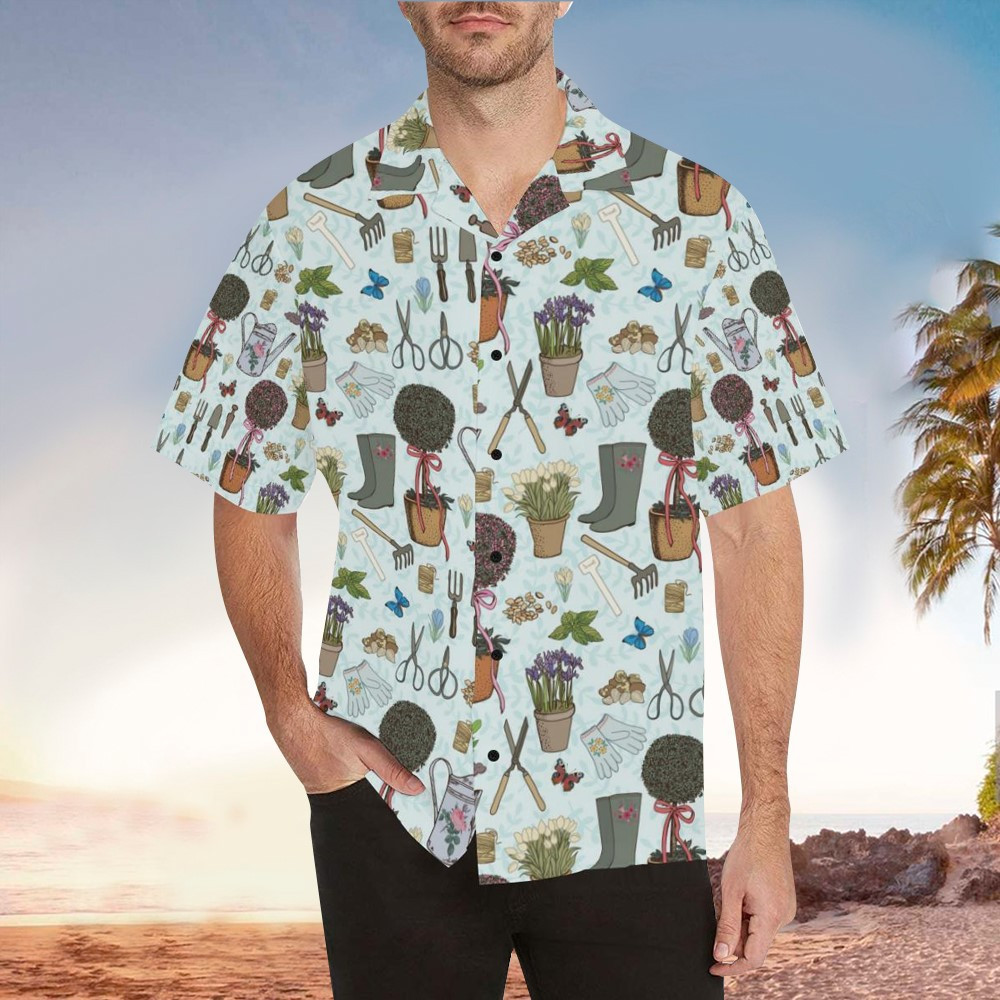 Gardening Hawaiian Shirt Gardening Shirt For Gardening Lover Shirt For Men and Women